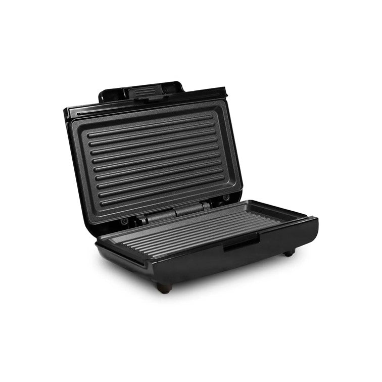 Sanduchera Dos Puestos Home Elements Platos Grill Negro HESMG155N