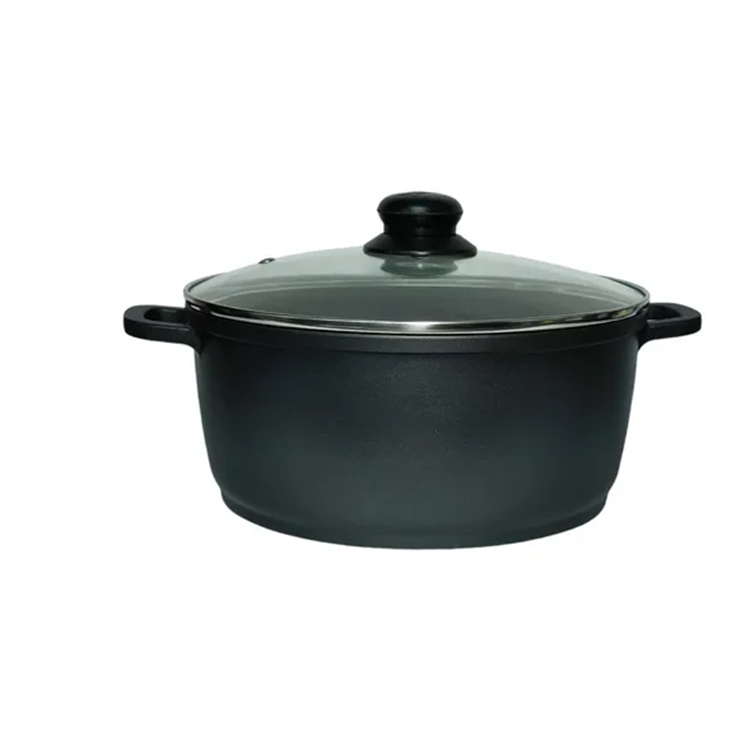 Caldero Dkasa Antiadherente 32 x 14.5 Cm Negro