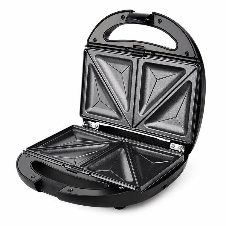Sanduchera Kalley 3 en 1 - Platos intercambiables Negro K-SM3