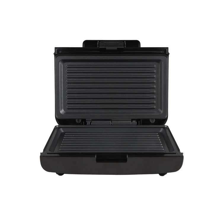 Sanduchera Dos Puestos Home Elements Platos Grill Negro HESMG155N