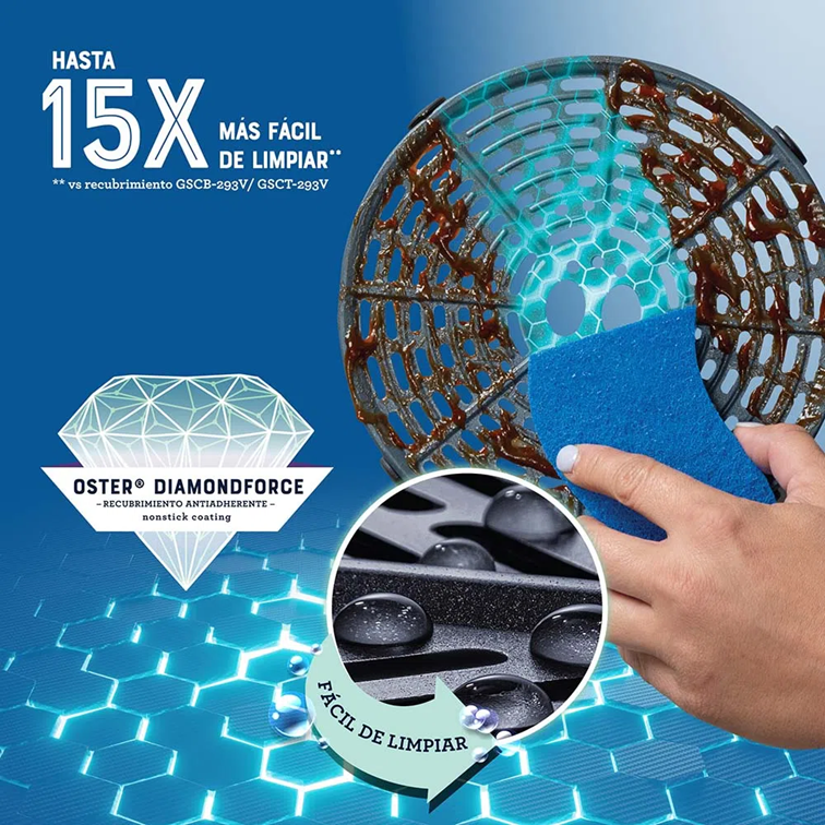 Freidora de Aire Diamond Force Oster de 4 litros