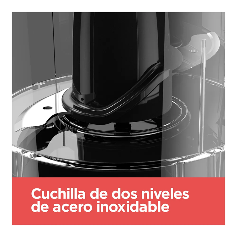 Picador de Alimentos Black+Decker One Touch 1.5 Tazas HC150B