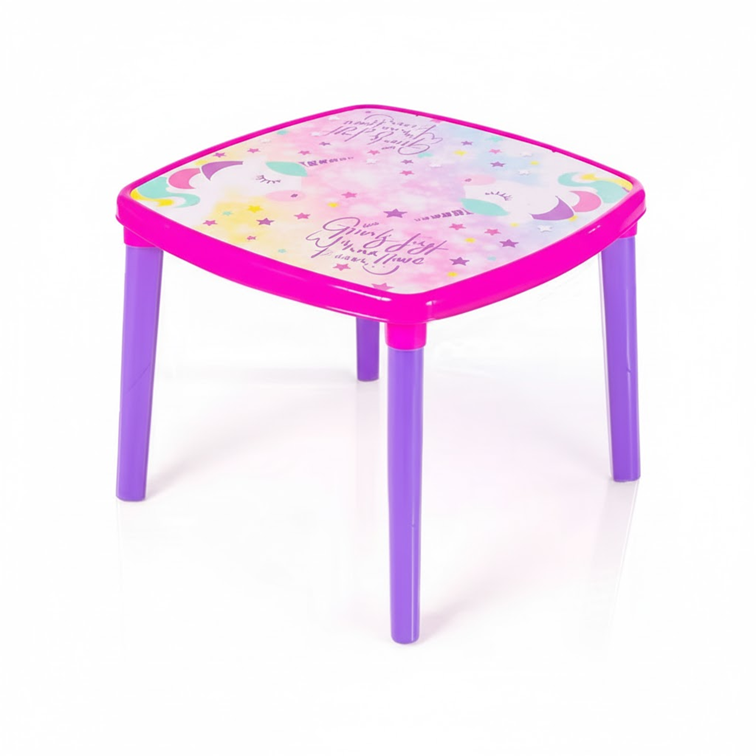 Mesa Infantil Armaty Decorada Unicornio
