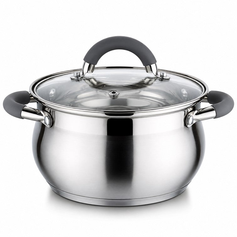Olla en Acero Inoxidable de 24 Cm Home Elements HESOA-24