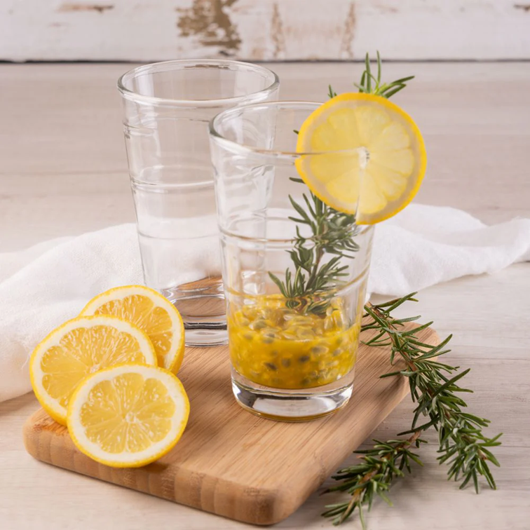 Set X4 Unidades Vasos Spiral Bebidas Cristar 0617CL4ANIV25