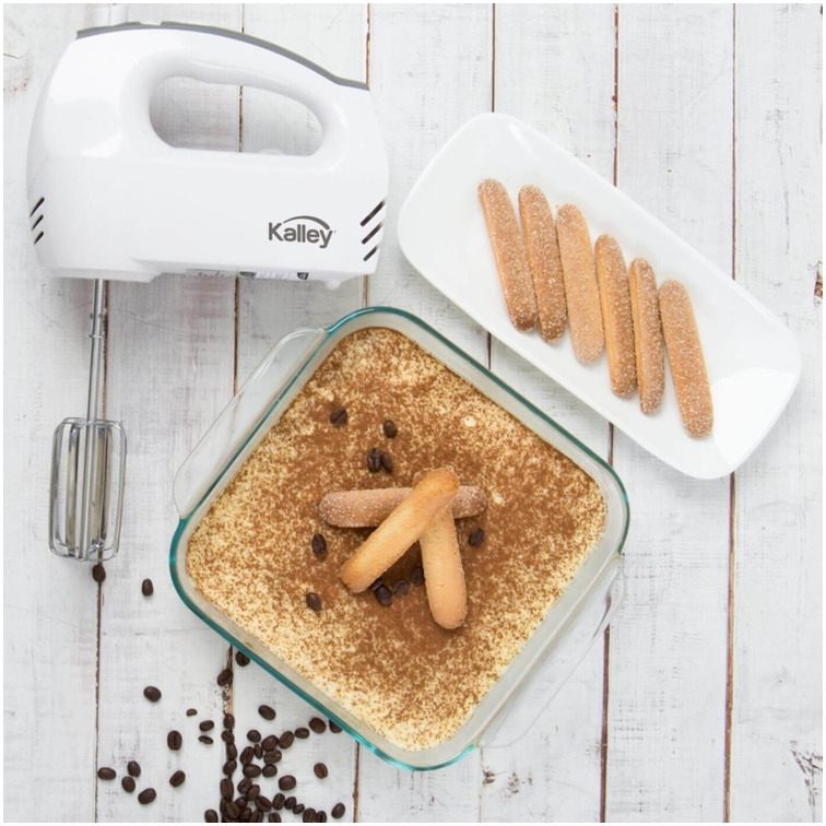 Batidora Eléctrica de Mano Kalley Blanca K-MBAM30B01