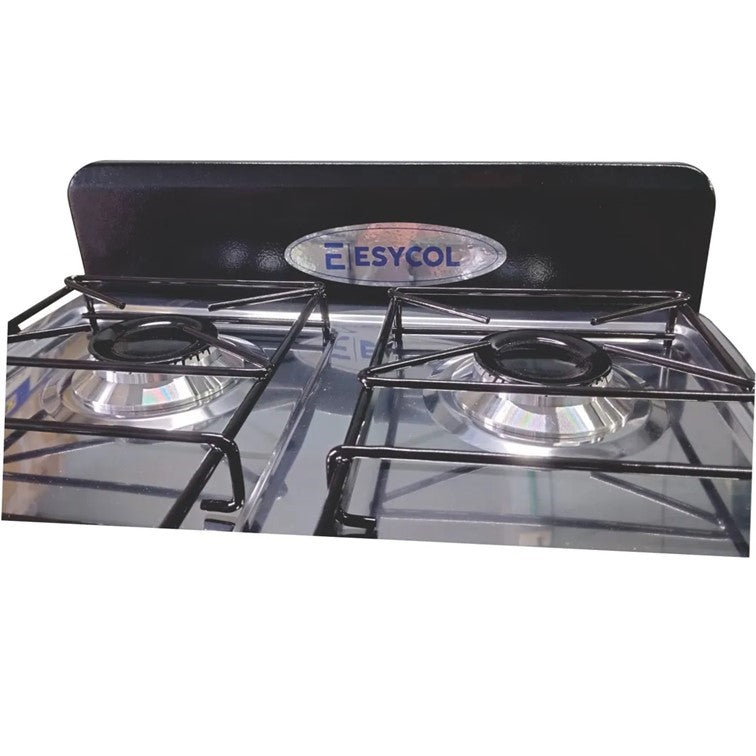 Estufa de Sobremesa En Acero Inoxidable Esycol de 4 Puestos E-104