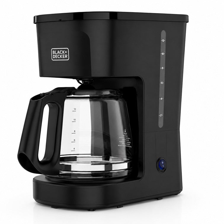 Cafetera Eléctrica Black + Decker Vortex de 12 Tazas con Filtro CM0021