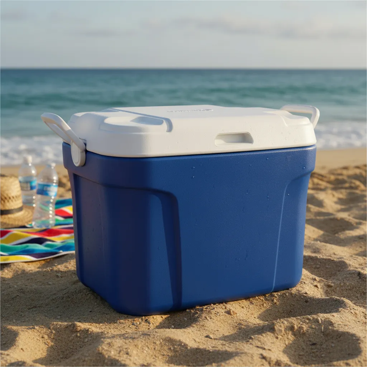 Nevera Cava Portátil Plástica de 40 Litros Colplast Color Azul 300899