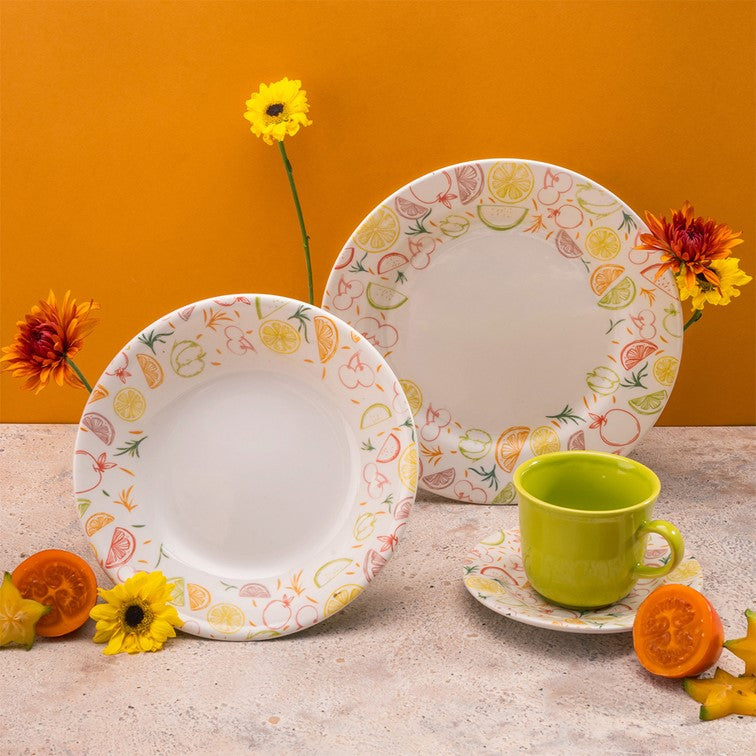 Vajilla Corona Néctar 4 Puestos 16 Piezas VL169I040116