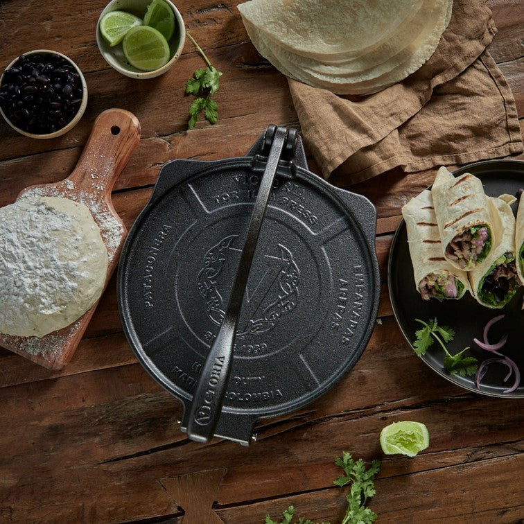 Pataconera Tortilladora de Hierro Fundido Victoria de 25 Cm 31343