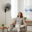 Ventilador Home Elements MaxiFlow de Pared 16 " HEMFW6P-16N