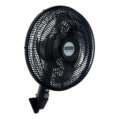 Ventilador Samurai Turbo Power de Pared Negro 5861032310