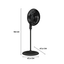 Ventilador Samurai Air Power de Pedestal de 16" Negro