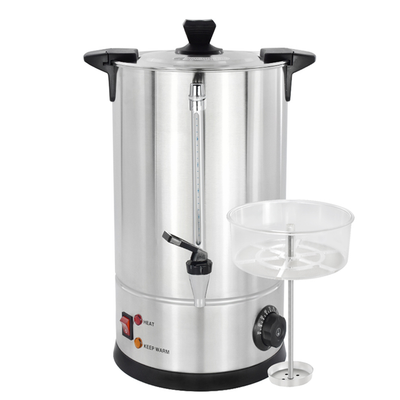 Percoladora CLM de Café/Té de 25 Litros - 200 Tazas