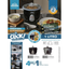 Olla Arrocera Home Elements de 1,0 Libra Negra HEAR-10N