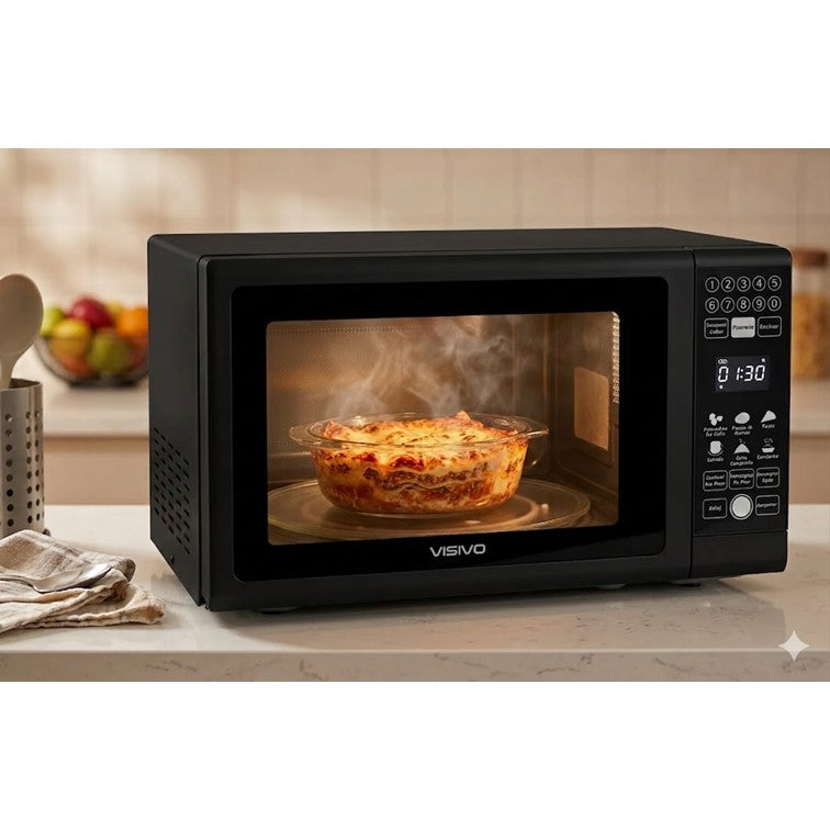 Horno Microondas Visivo de 20 Litros Negro VMO-D07BL2