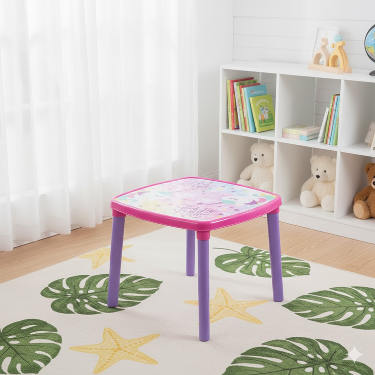Mesa Infantil Armaty Decorada Unicornio