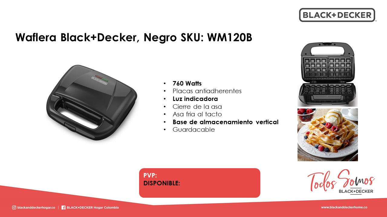 Waflera Black + Decker