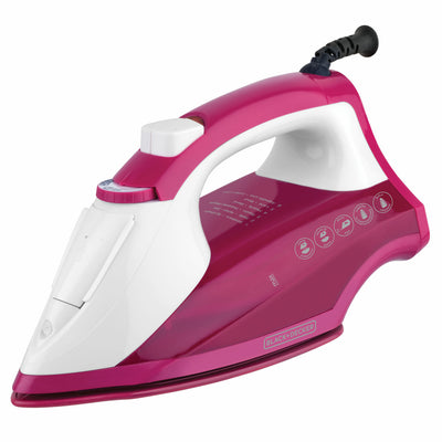 Plancha a Vapor  Fucsia Black + Decker