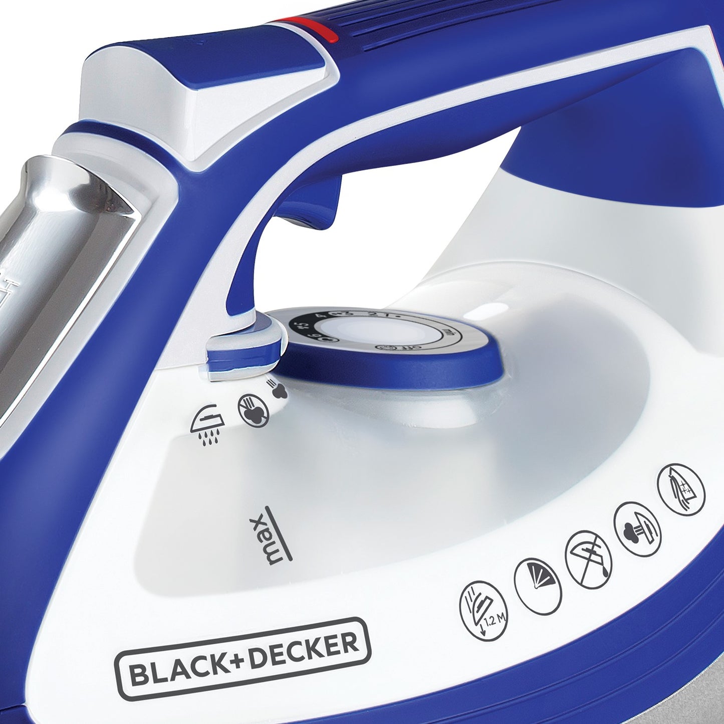 Plancha Black+Decker Suela de Cerámica Resistente IR3001