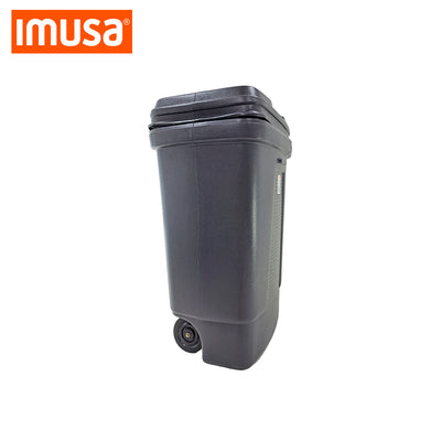 Contenedor de basura con rueda de 128 litros Imusa