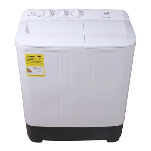 Lavadora Semi Automática 5 Kilogramos Blanco Kalley