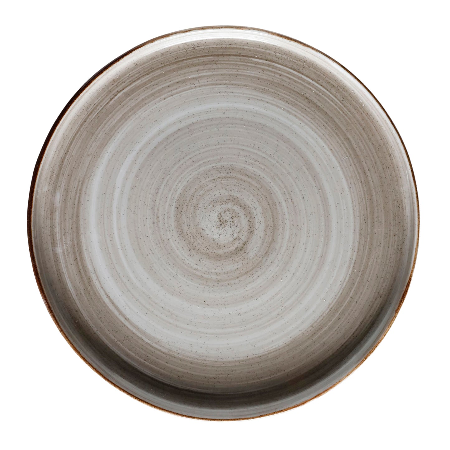 Plato Pando Rustic 27,9cm Linea Artisan Gris