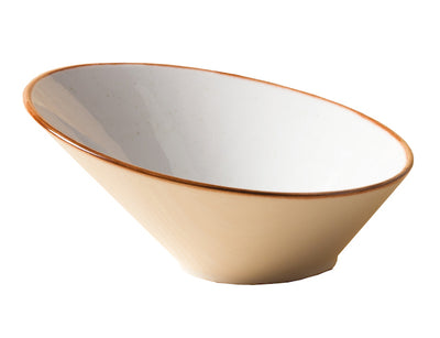 Bowl Inclinado Grande 790ml Linea Artisan Beige