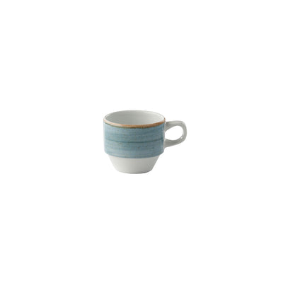 Pocillo Cafe/Té Apilable 225ml Linea Artisan Azul