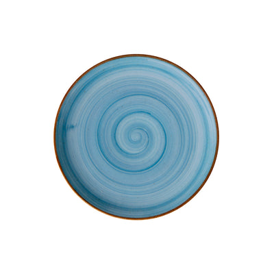 Plato Pando Coupe 23.6cm Linea Artisan Azul