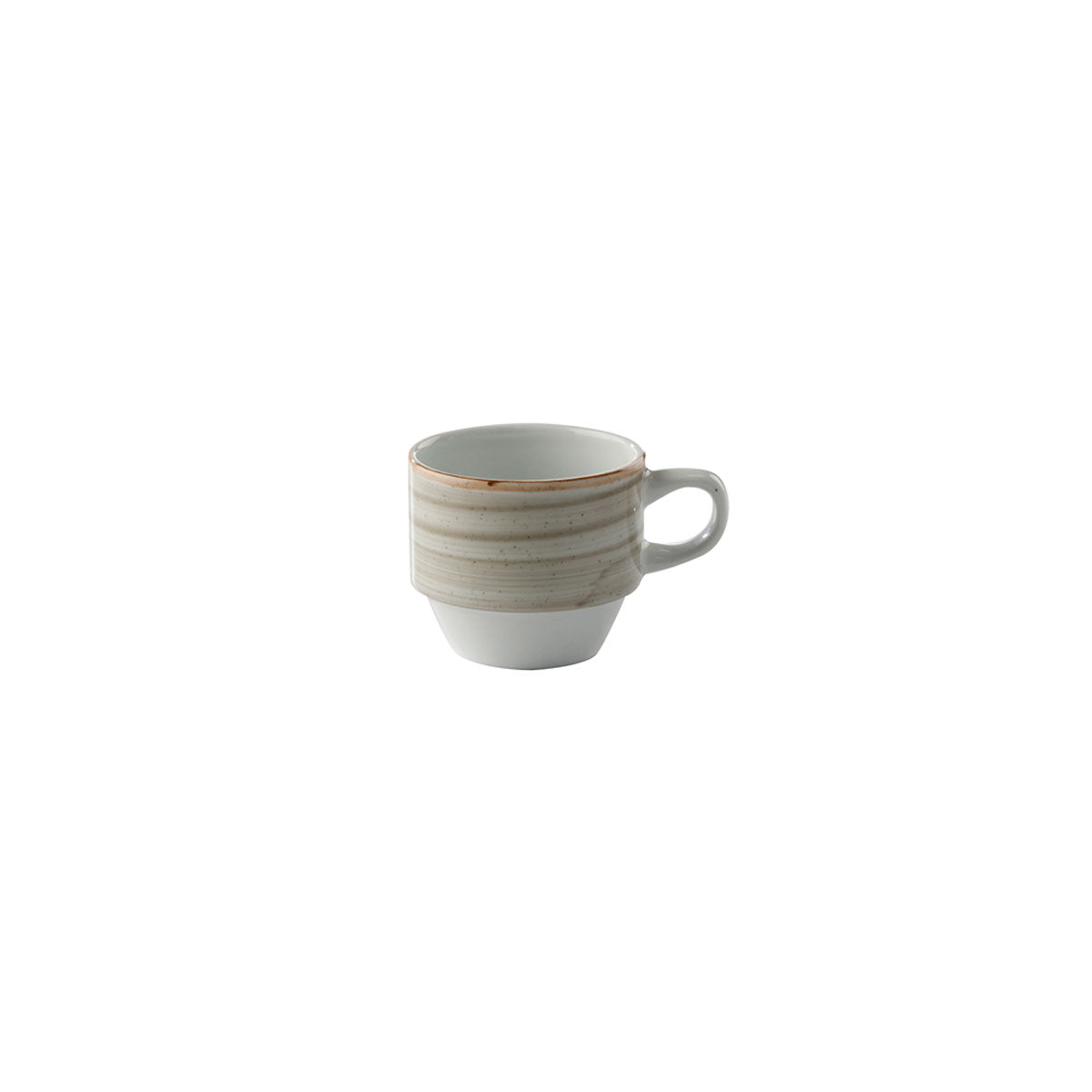 Pocillo Cafe/Té Apilable 225ml Linea Artisan Gris