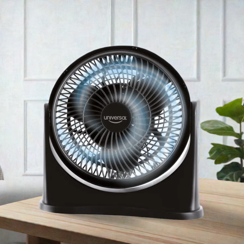 Ventilador Pequeño Universal 8'' Negro Plástico L71300
