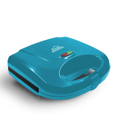 Sanduchera Grill Asador Azul Turquesa Home Elements