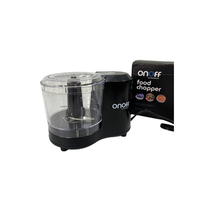 Mini Picatodo Alimentos Negro 100w Onoff